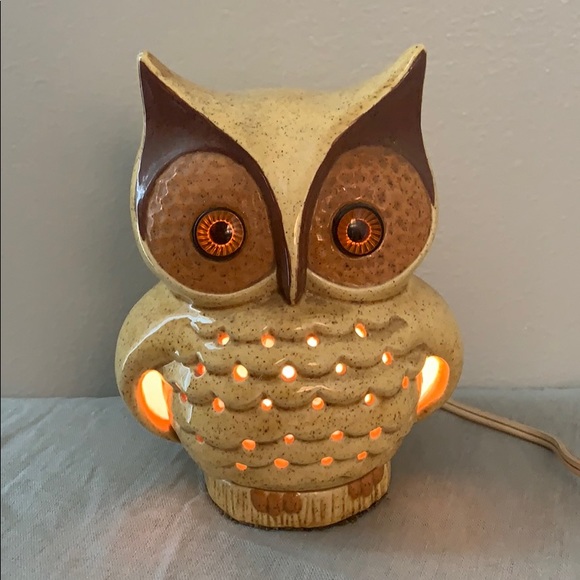Vintage Other - Vintage Owl Nightlight